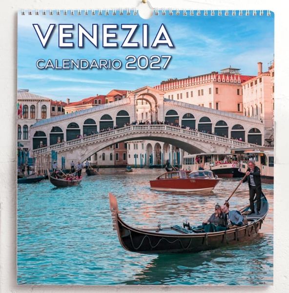 Picture of Venedig Venezia Wand-kalender 2027 cm 31x33