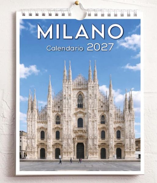 Picture of Milano  Calendario da tavolo e da muro 2027 cm 16,5x21