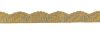 Immagine di Gallone liturgico in sablé oro ricamo a colonna 1,8 cm
