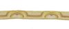 Immagine di Gallone liturgico su raso di poliestere ricamo oro 1,8 cm