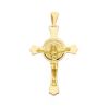 Immagine di Croce di San Benedetto gr 3,4 oro giallo 18k